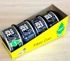 Box Of 4 Little Trees Black Ice Fiber Can 1 05 Oz Solid Auto Home Air Fresheners