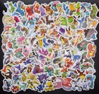 Pokemon Stickers 300 Pack Master Bundle Decal Sticker Lot Bulk - Us Seller