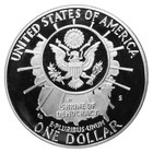 1991 Mount Rushmore Proof Commemorative 90  Silver Dollar Us Coin