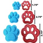 3 Pack Of Adorable Dog Paw Shapes Cookie Cutter Set 1 75     2 75     3 75  Sizes