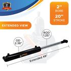 2x20 Hydraulic Cylinder- 2  Bore  20  Stroke -welded Cross Tube Cylinder new 