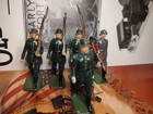 Britains German Toy Soldiers Marching Lot 5