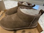 Project Cloud Hippy-cl Brown Suede Lined Memory Foam Slip-on Ankle Bootie 5 5
