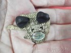 Vintage Hard Rock Cafe Enamel Guitar Pin-san Juan  Coqui  frog  Design  Ca 2005