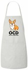 Obsessive Corgi Delight Ocd Funny Dog Lover Bbq Kitchen Apron