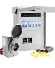 Upgraded 30 Amp 6 Circuit Transfer Switch Kit For Generator With 2 Digital 