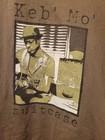 Keb Mo Suitcase 2007 Concert Tour Date Blues Band Shirt Small S Green 