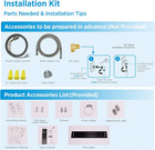 Built-in Dishwasher 8 Place Settings 6 Washing Programs Stainless Steel Tub