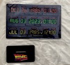 Back To The Future Broadway Musical  Opening Night On Broadway Dated Sign New