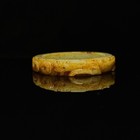 Chinese Antique Han Dy Hetian Ancient Jade Carved Twin Dragon Jade Bracelets