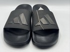 Adidas Adilette Men s Size 12 Shower Slides All Black Slides New With Tags