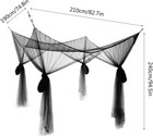 Mosquito Net For Bed Canopy  4 Corner Post Curtains Bed Canopy Large Mosquito Ne