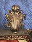 Very Heavy Bronze Finish Iron Fireplace Front 