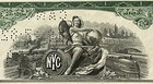 Vintage 1955 New York Central Railroad  1 000 Bond      With Coupon Sheet