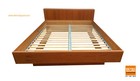 Queen Danish Modern Teak Platform Bed Frm Nordisk Andels Denmark Mcm Mid Century
