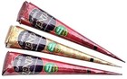 Zenia 12 Pack 100  Natural Ready To Use Henna Paste  Assorted Colors   Sizes 