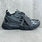 Fashion Off Arrow White Be Right Back Unisex Casual Sneakers Black