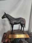 Suzann Fiedler Signed Bronze Horse Sculpture 1993 Geldin Grand Champion Amateur 