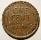 1909-p Lincoln Wheat Cent Penny G vg X-237 366