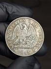 Coin 1 Peso 1853 Chile
