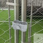 10 Pack Dog Kennel Clamps  1-3 8  Chain Link Fence Panel Clamps  Galvanized