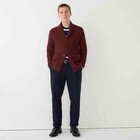J  Crew Mens Checker-stitch Shawl Collar Cardigan Sweater Burnt Henna M - Nwt