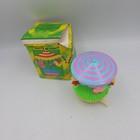 Vintage 1940 s Celluloid Plastic Wind Up Mechanical Spinning Duck Toy Works 