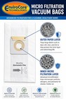 Replacement Micro Filtration Vacuum Cleaner Dust Bags Designed To Fit Bissell 1