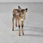 Vintage Josef Originals Doe Deer Mama Miniature Figurine 2 5 Inch  repaired Leg 