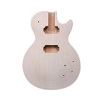 1set Guitar Kit Guitar Neck 22fret Maple Guitar Body Mahogany Wood Trapezoid