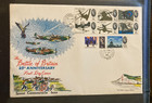 1965 25th Anniversary Of The Battle Of Britain 2 Fdcs Biggin Hill Fareham Pmks