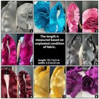 2m Organza Ruffled Fabric Pleated Lace Trimming Metallic Edging Sewing Diy Craft