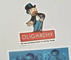 Oligarchy Stickers Lot Of 3 Vintage Retro Monopoly Man Rothschild Bank Cartel 