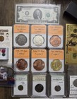 Old Grandpa   s Junk Drawer Lot Silver Coins Knives 40 Items Total 