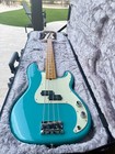 Fender American Professional Ii Precision Bass 4-string Blue W  Hard Case