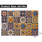 Moroccan Bohemian Tile Stickers 48 Pack Peel   Stick Wall Decals Home Decor New