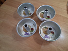 Mini Bakes Single Serving Two Piece Angel Food Mold 4 Miniature Angel Food Pans 