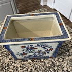 Toscany Collection Asian Design Rectangular Planter jardiniere In Japan Vintage
