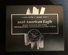 2026 American Eagle Silver One Ounce Enhanced Uncirculated Coin 26eg New In Hand