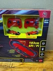 Hot Wheels Rc Ferrari Legends Race Track Set F1-89 F1-2000 2 Cars 2 4ghz 6ft