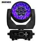 19x15w 19x20w Led Rgbw Moving Head Light Beam Wash Zoom Or Case Party Show Disco