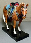 The Trail Of Painted Ponies  happy Trails  2e 5928 Retired  1473 Horse Figurine
