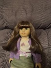      Vintage American Girl Doll  late 1990 s  Custom Brown Hair And Green Eyes     