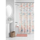 17-piece Bathroom Set Shower Curtain Rug Soap Dispenser Toothbrush Holder New