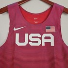 Nike 2023 Usa International Team Pro Elite Track Singlet Men Size 2xl Ao8669-602