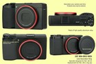 Red Jjc Lens Decoration Protect Ring Cap For Ricoh Gr Iii Griii Gr3 Replace Gn-1