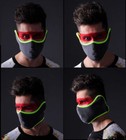 Winter Fleece Half Face Mask Windproof Ski Motorcycle Balaclava Ear Warm Earmuff