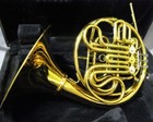 C g conn 6d French Horn Full Double Used With Case Mouthpiece