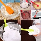 5pcs Multicolor Food Grade Silicone Rubber Spatula Set Kitchen Utensils Cooking