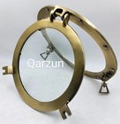 Vintage Brass Ship Porthole Window Nautical Maritime Wall Decor Antique Style